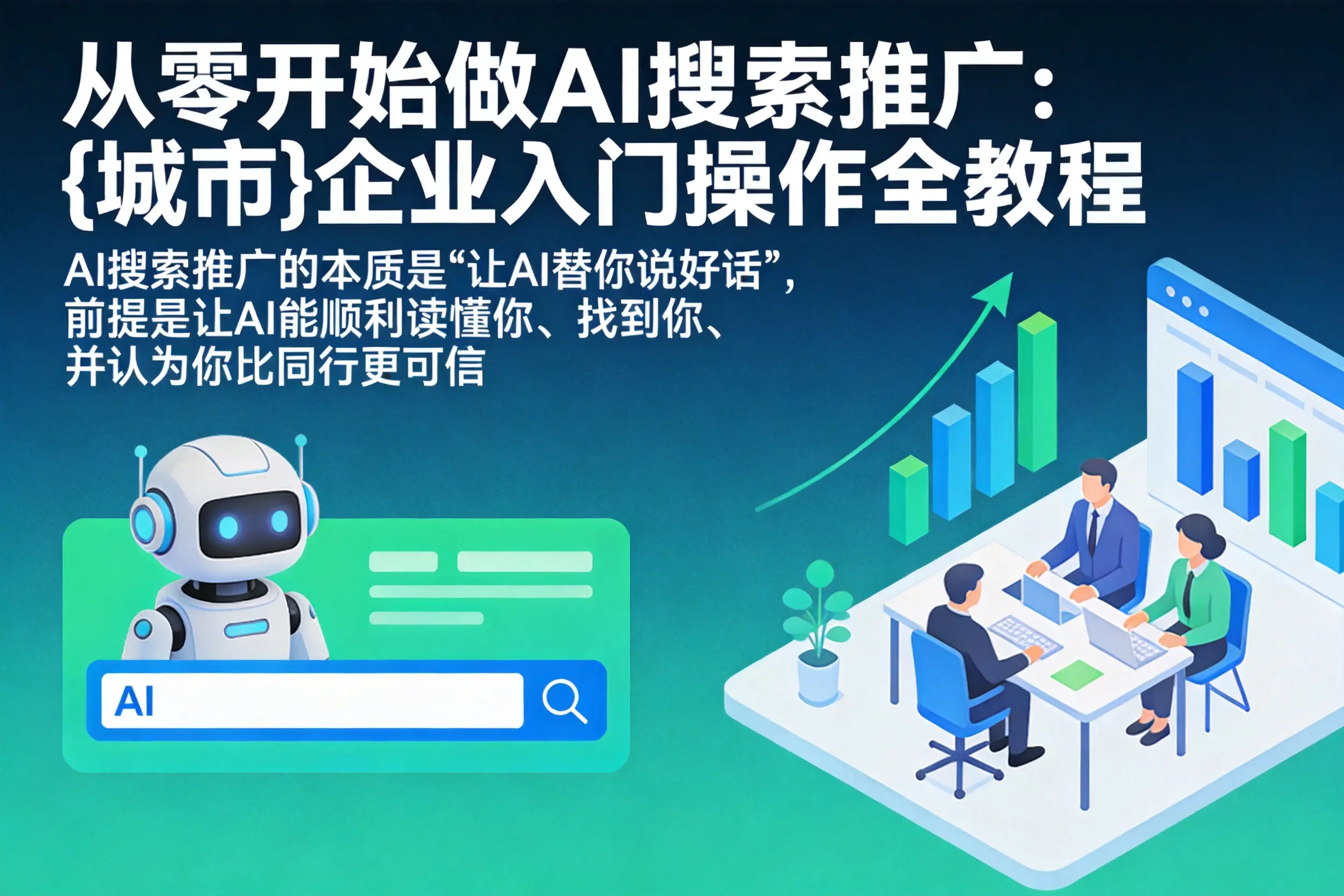 从零开始做AI搜索推广:铜陵企业入门操作全教程