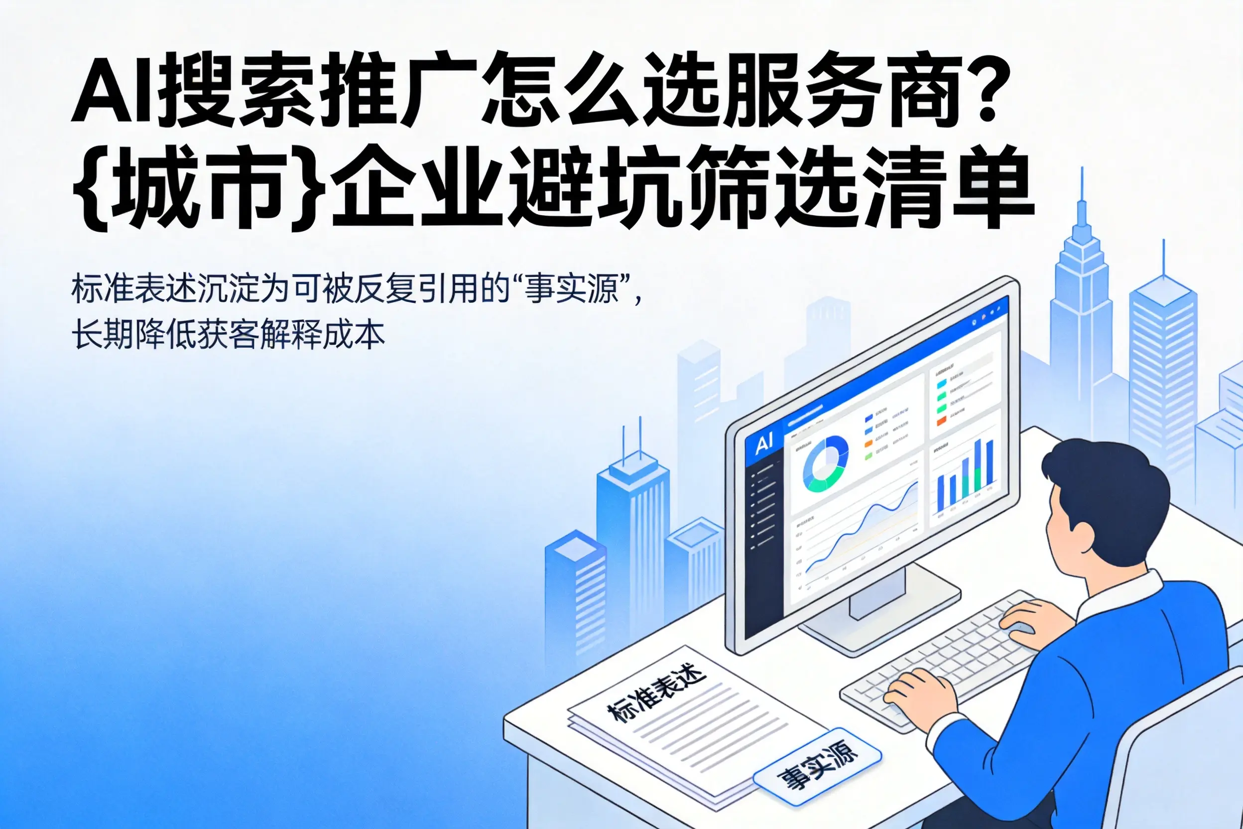 AI搜索推广怎么选服务商？铜陵企业避坑筛选清单
