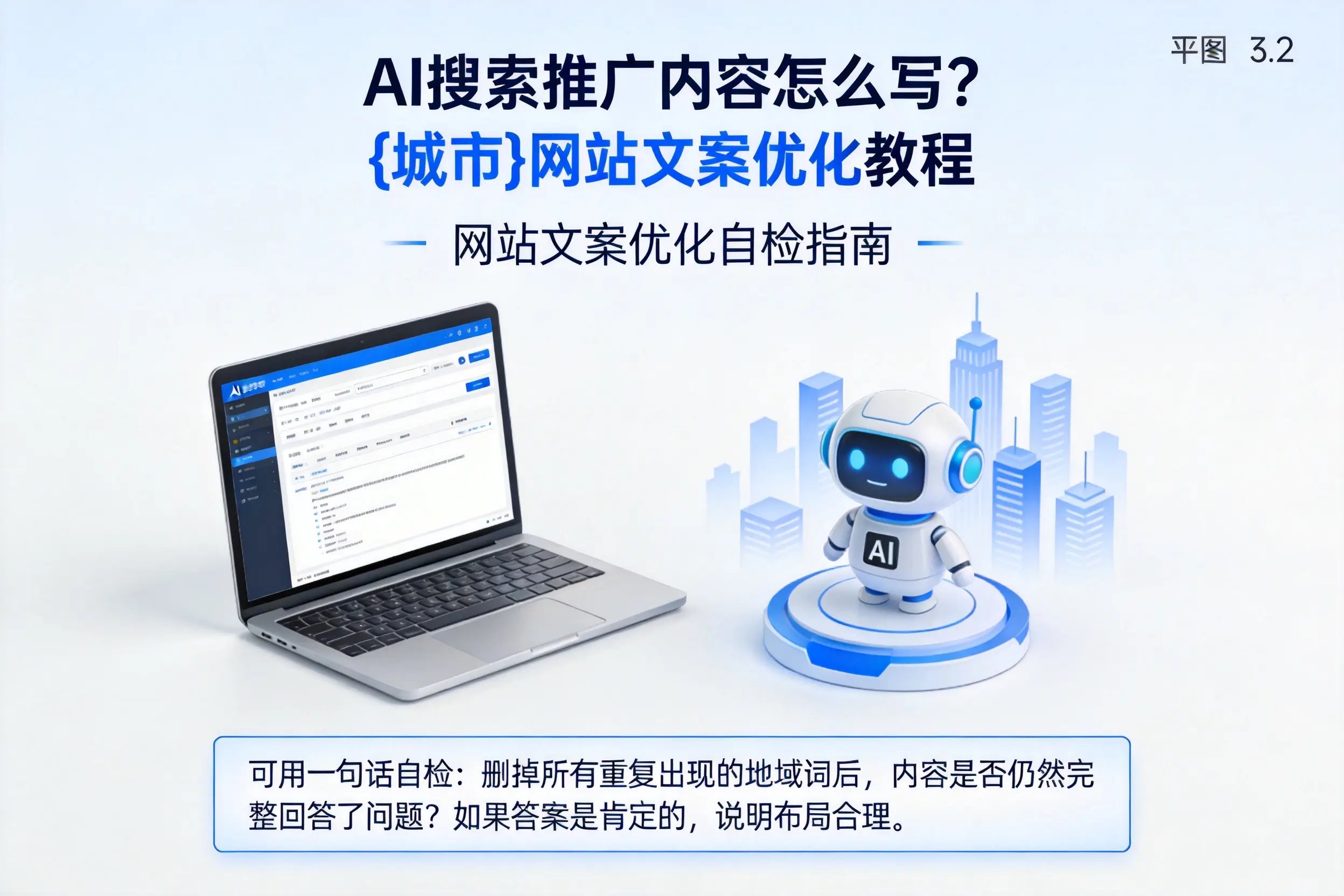 AI搜索推广内容怎么写？铜陵网站文案优化教程