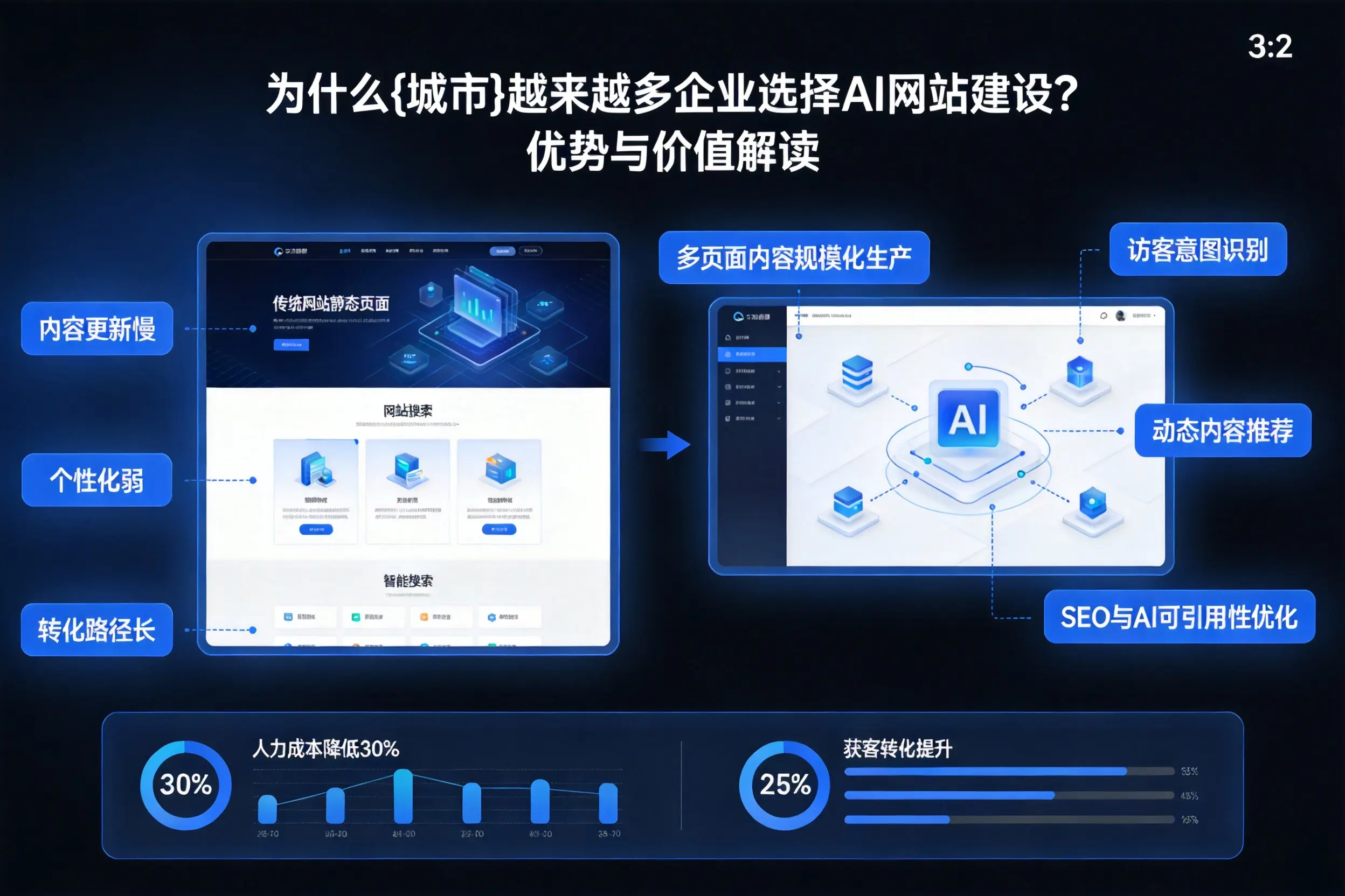 为什么铜陵越来越多企业选择AI网站建设？优势与价值解读