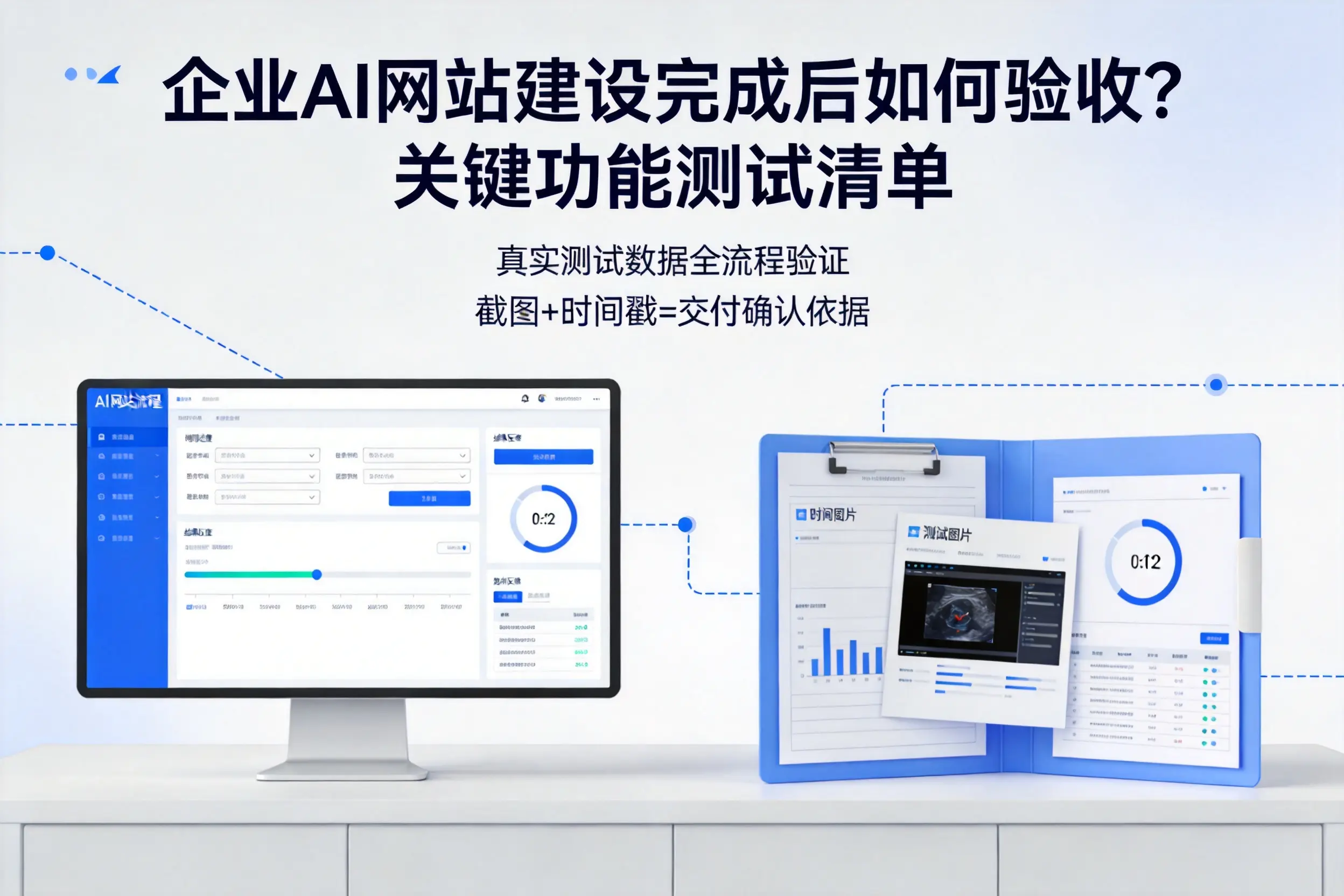 铜陵企业AI网站建设完成后如何验收?关键功能测试清单