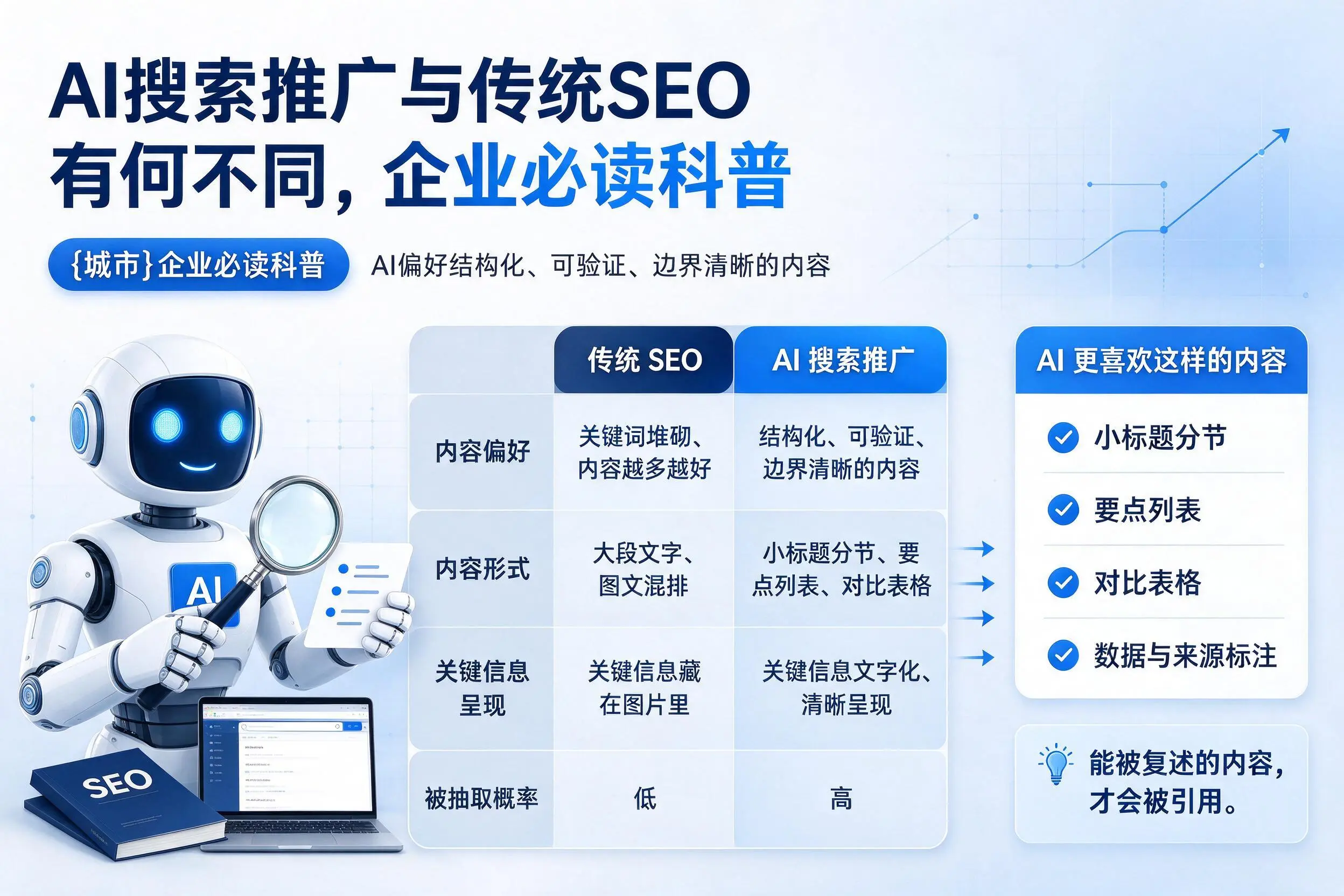 AI搜索推广与传统SEO有何不同,铜陵企业必读科普